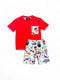 Boys Mouse Cruise Matching Shorts Set - Bowtism